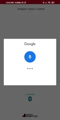 Arduino Voice Control android App screenshot 2